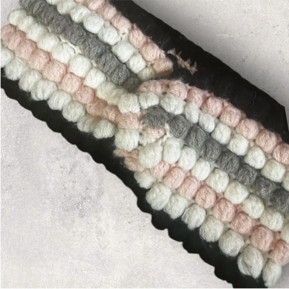 NWOT Kate Spade Crochet Bobble Twisted Ear Warmer Headband